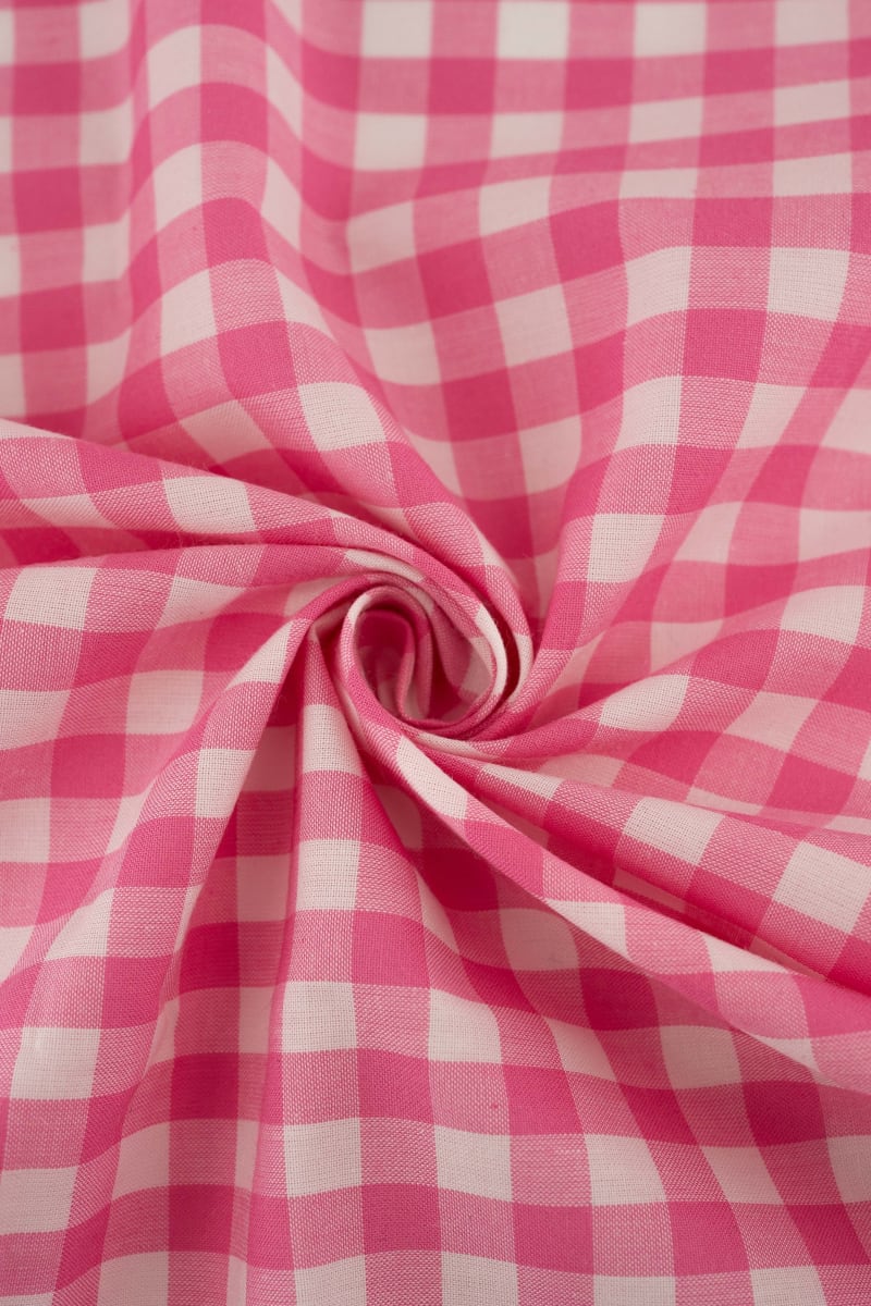 Vichy cuadros vichy oro rosa