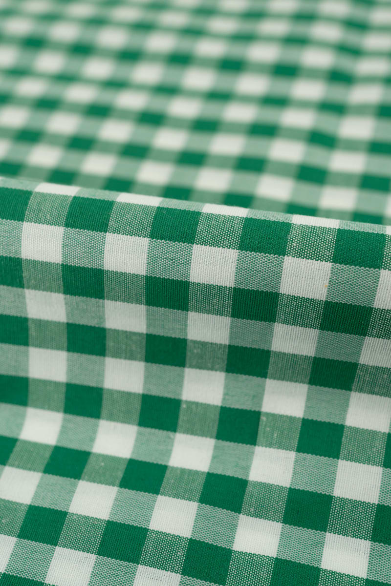 Vichy cuadros vichy verde esmeralda