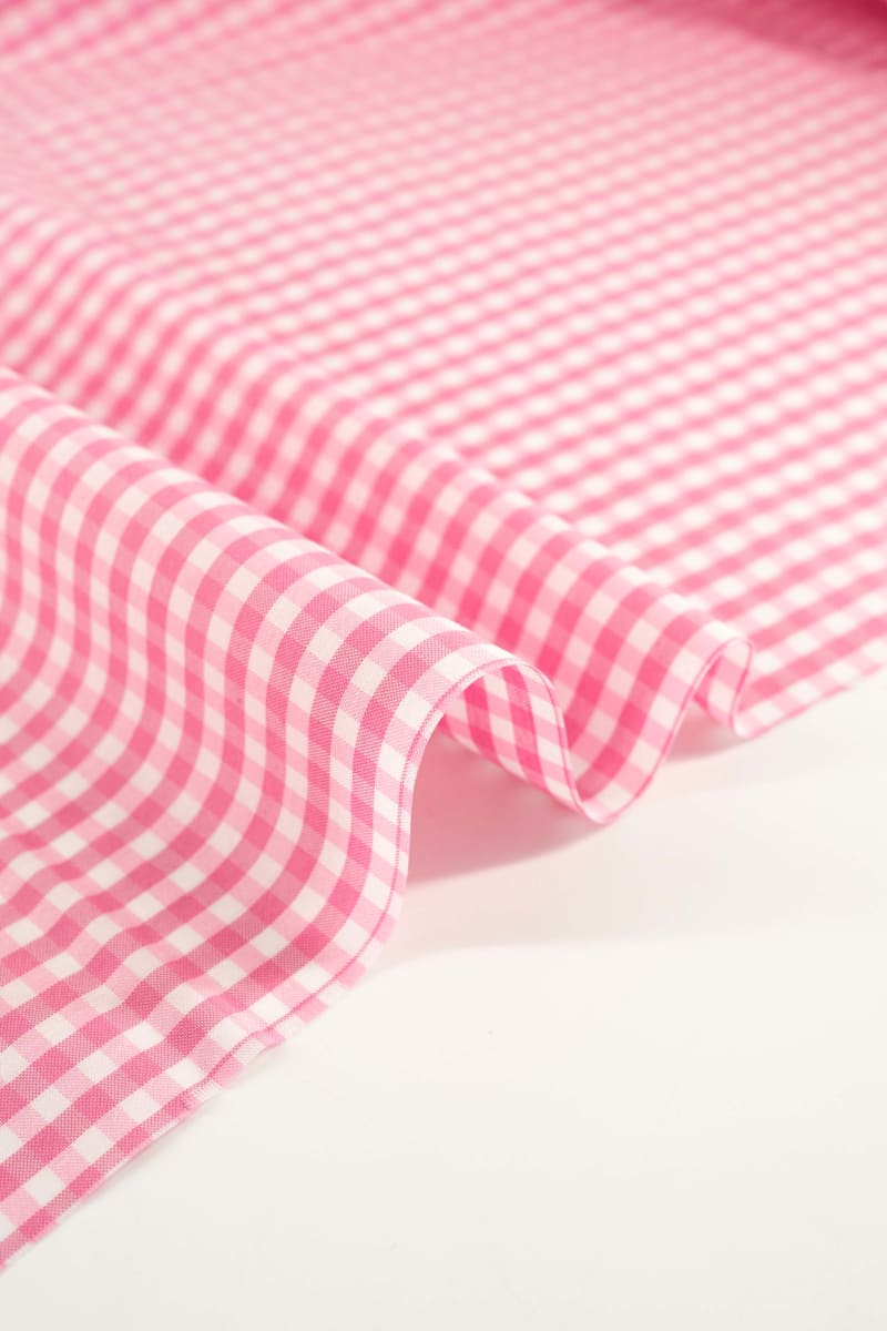 Vichy cuadros vichy oro rosa
