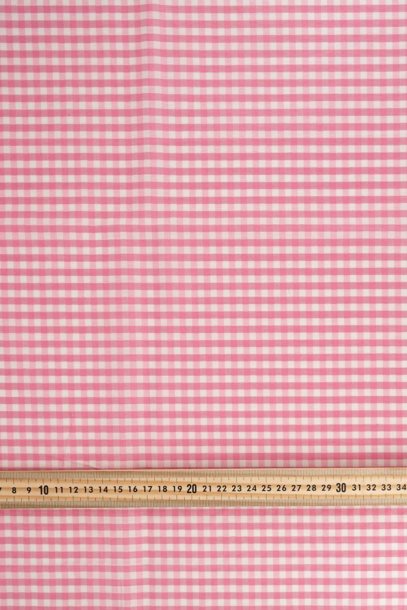 Vichy cuadros vichy oro rosa