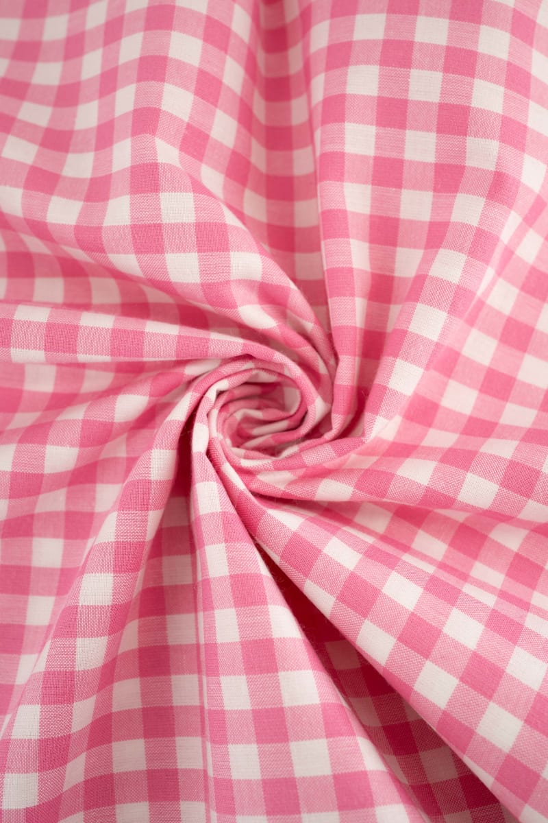 Vichy cuadros vichy oro rosa
