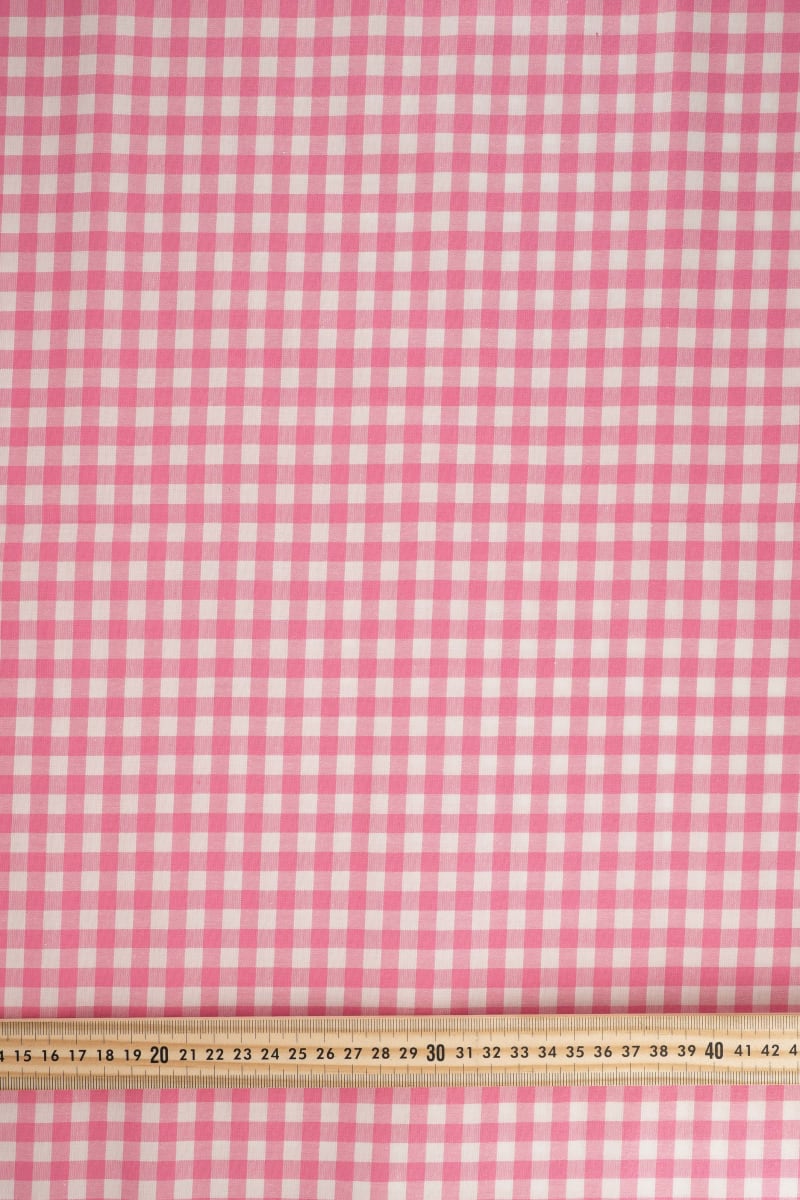 Vichy cuadros vichy oro rosa