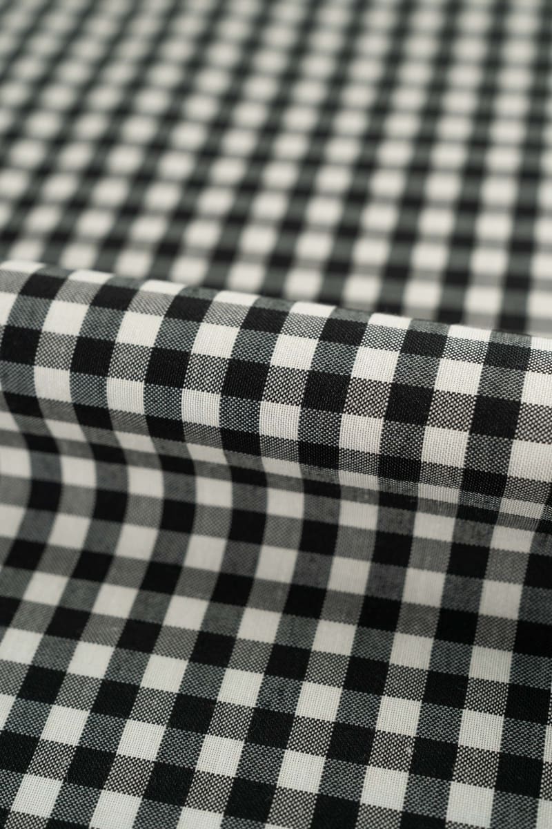 Vichy cuadros vichy negro