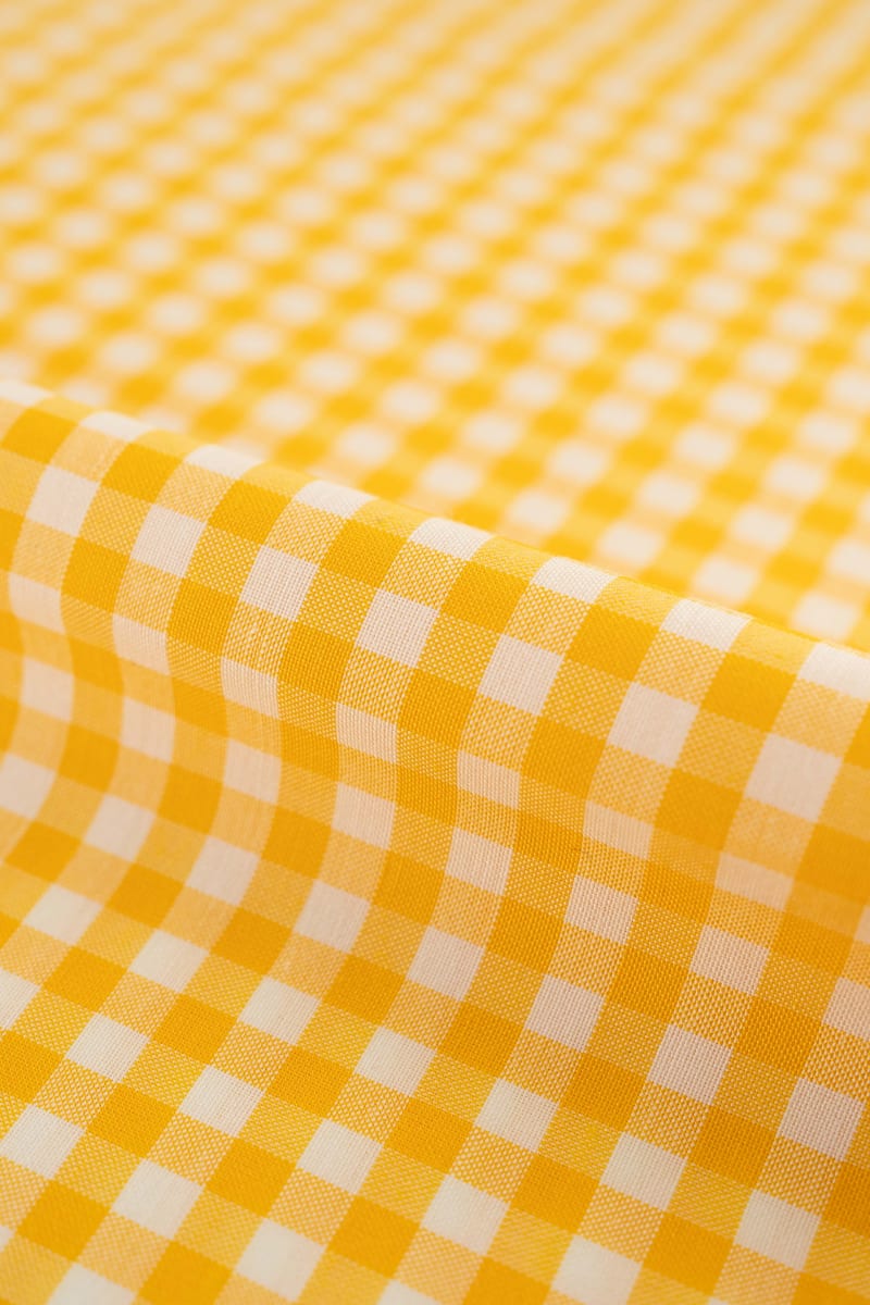 Vichy cuadros vichy amarillo