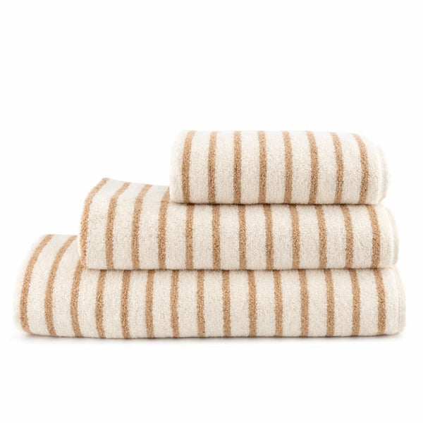 Toalla de baño algodón rayas