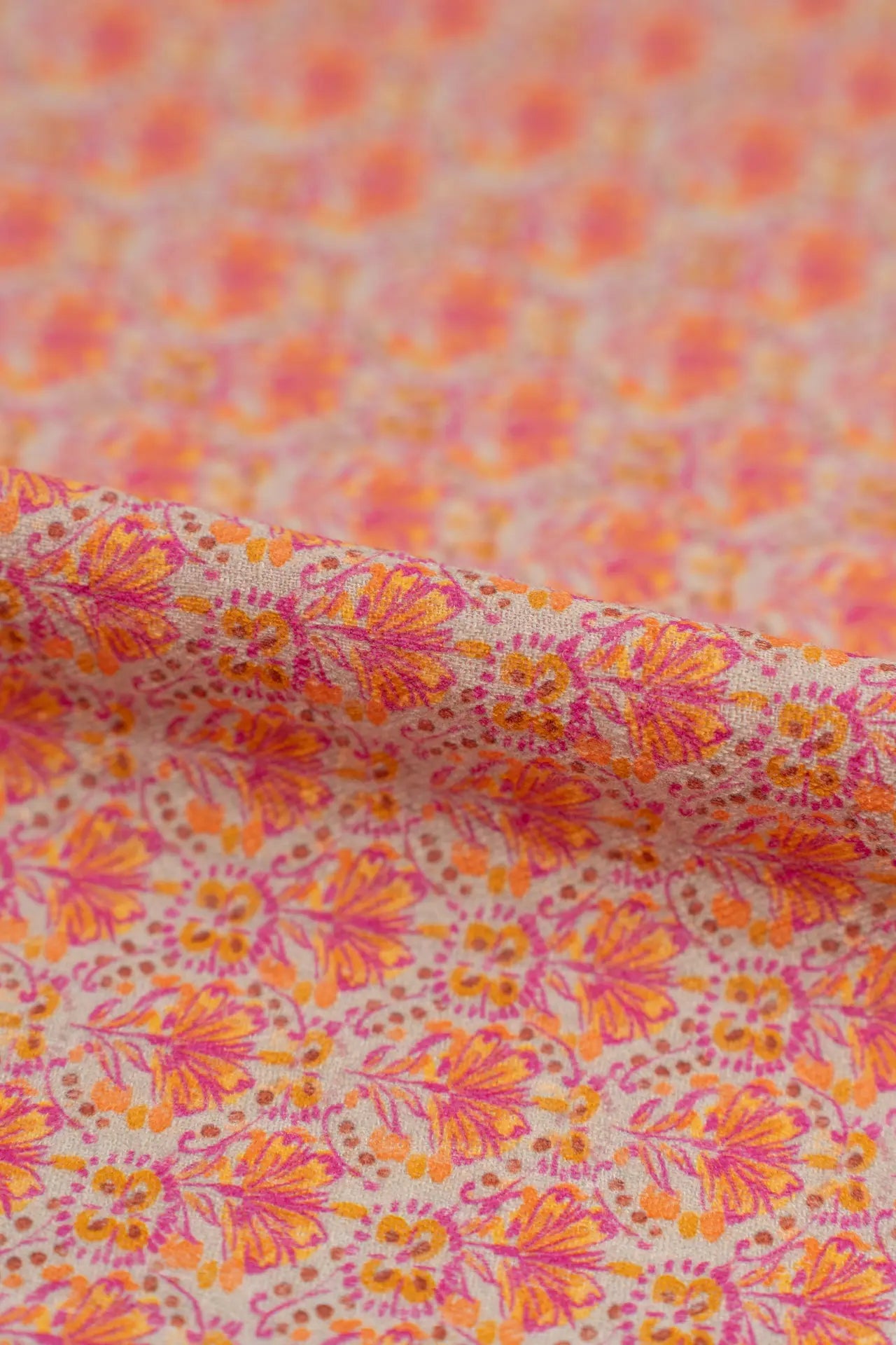 Seersucker estampado flores