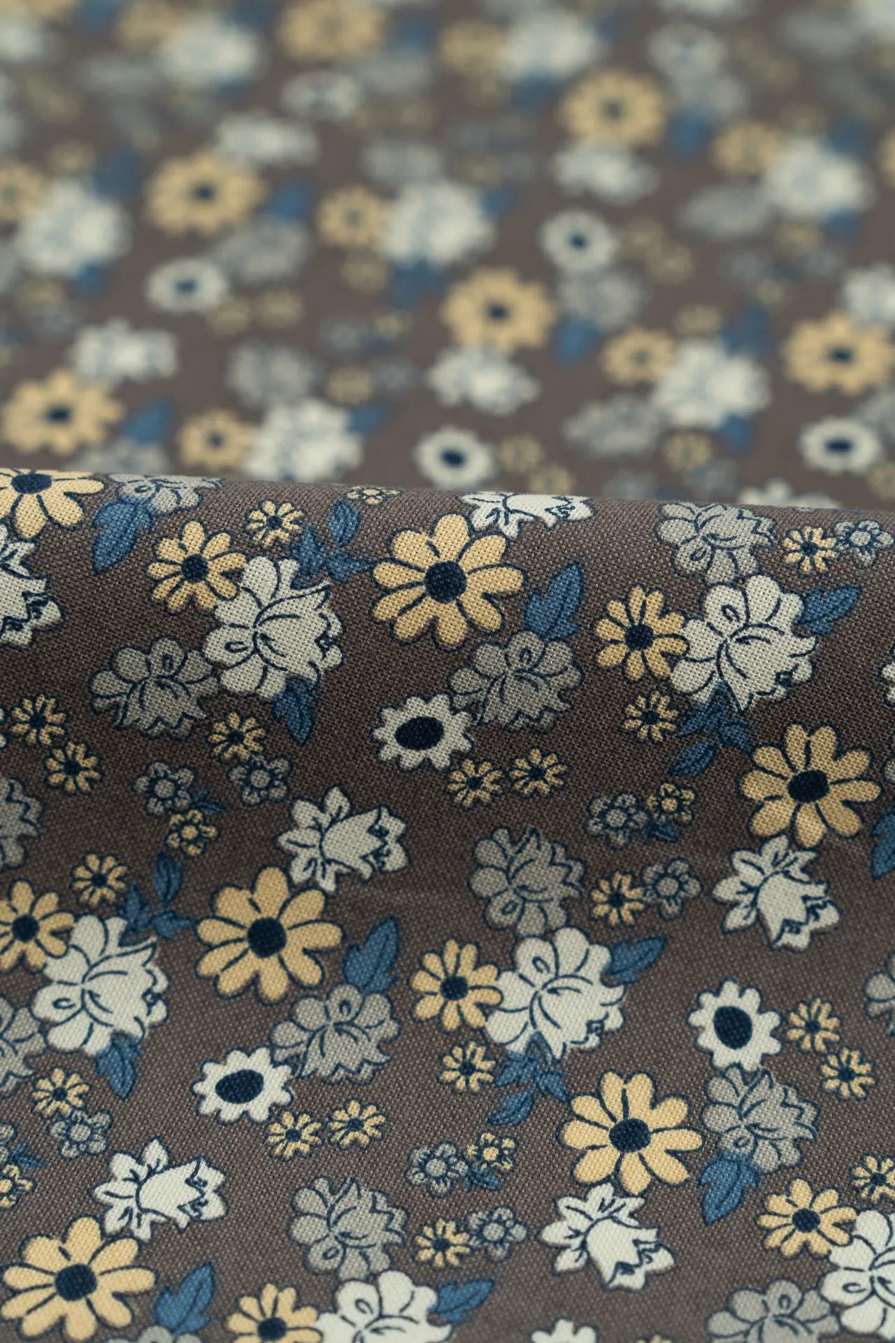 Popelin estampado flores