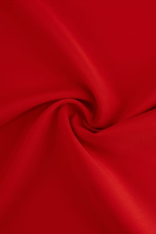 Crep licra color rojo