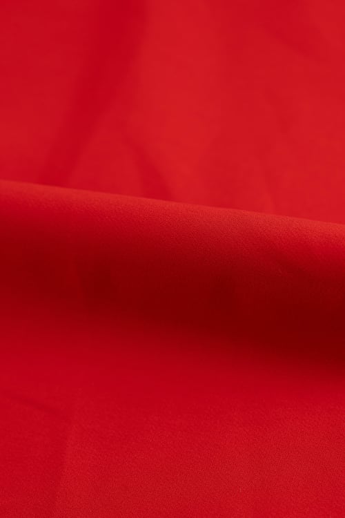 Crep licra color rojo