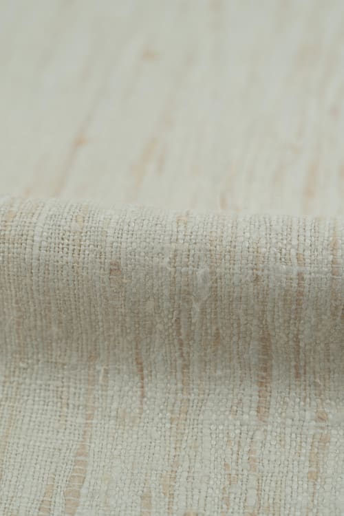 Seda natural color blanco roto