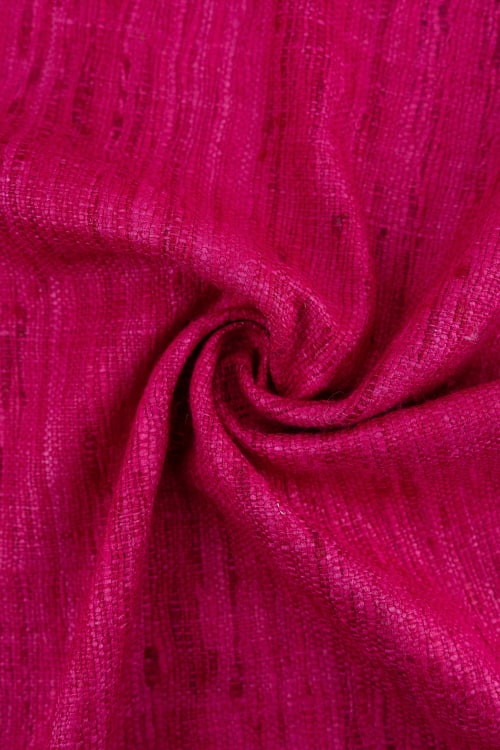 Seda natural color frambuesa