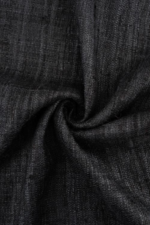 Seda natural color negro