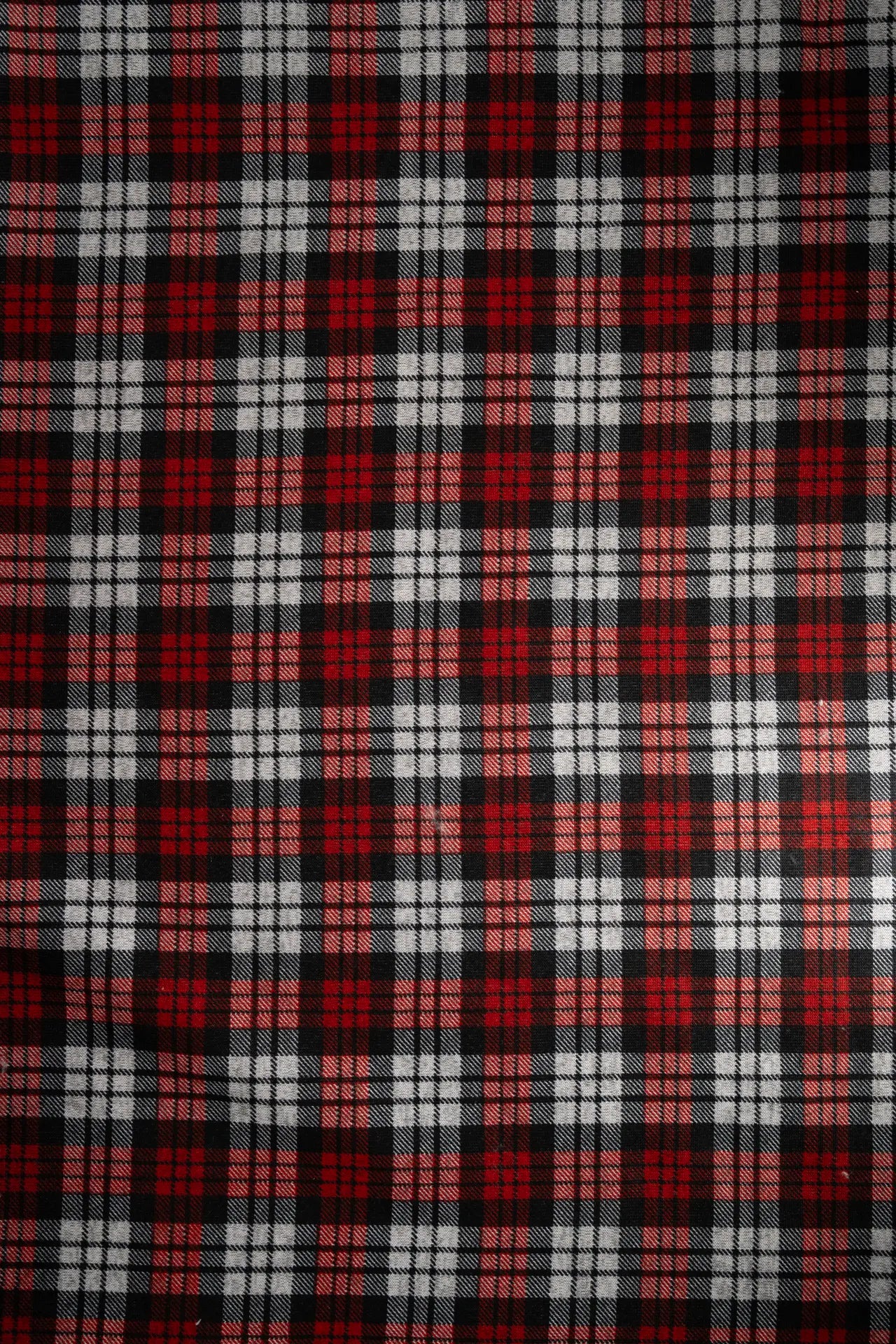 Borreguito acolchado cuadros rojo