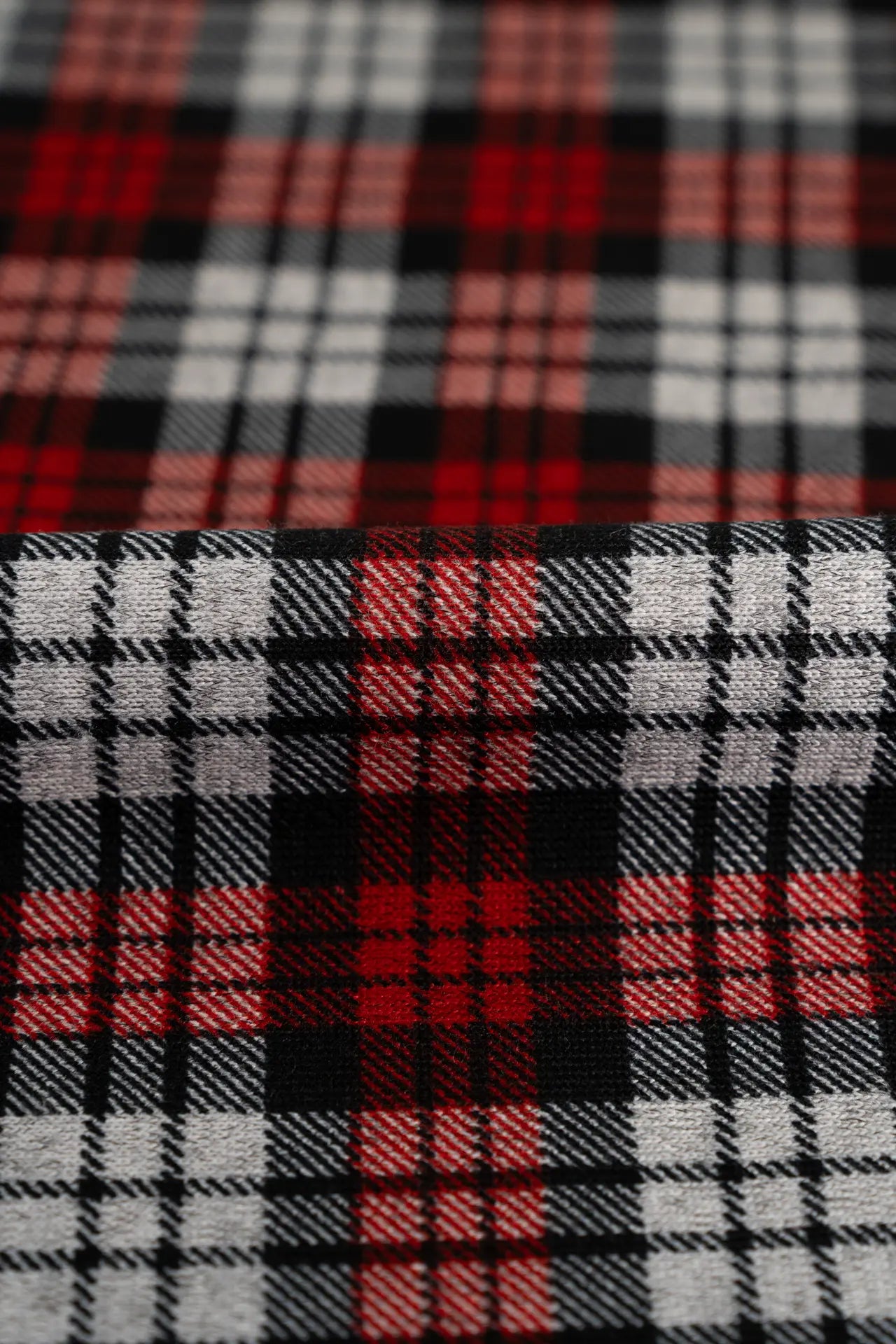 Borreguito acolchado cuadros rojo