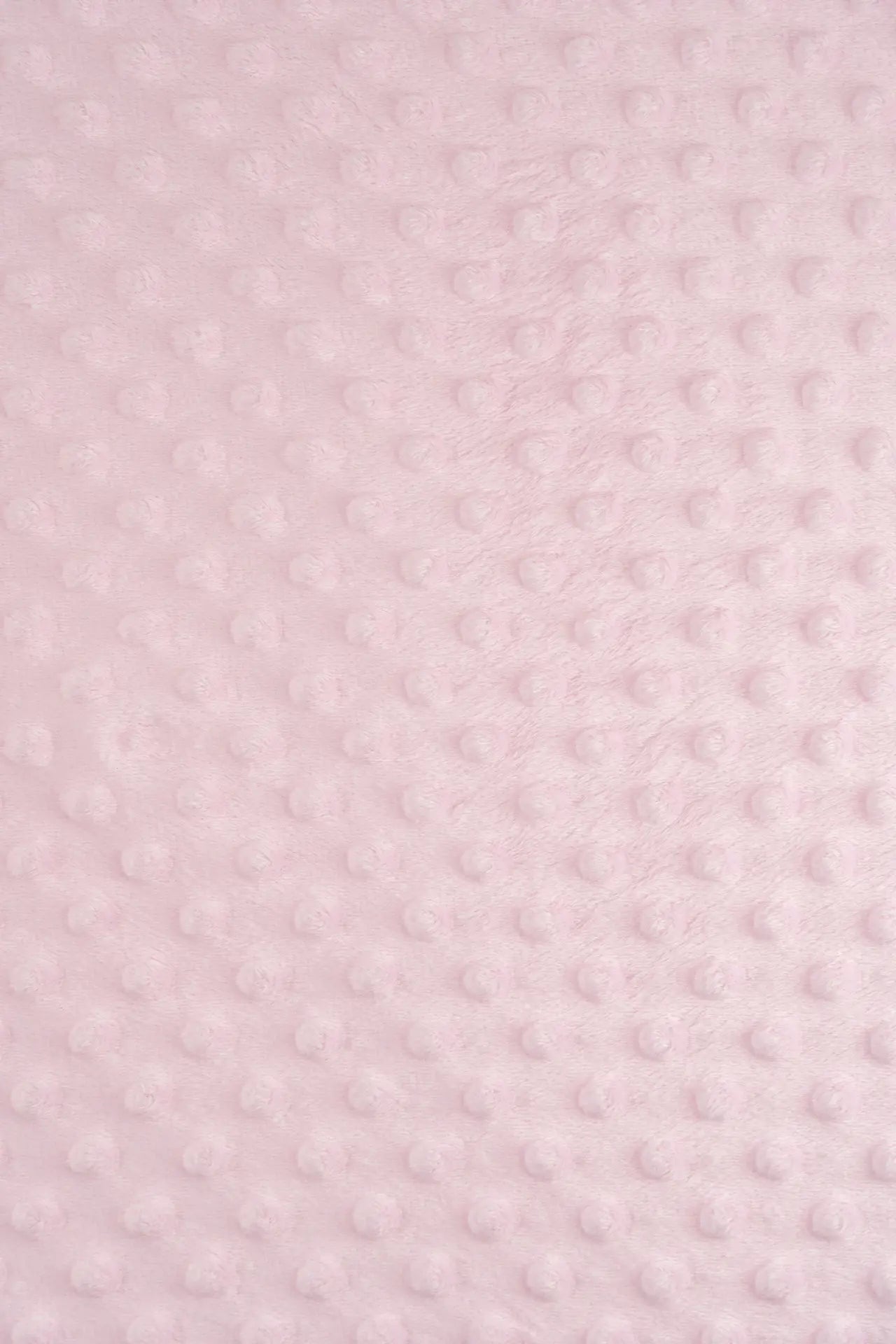 Minky rosa barely pink