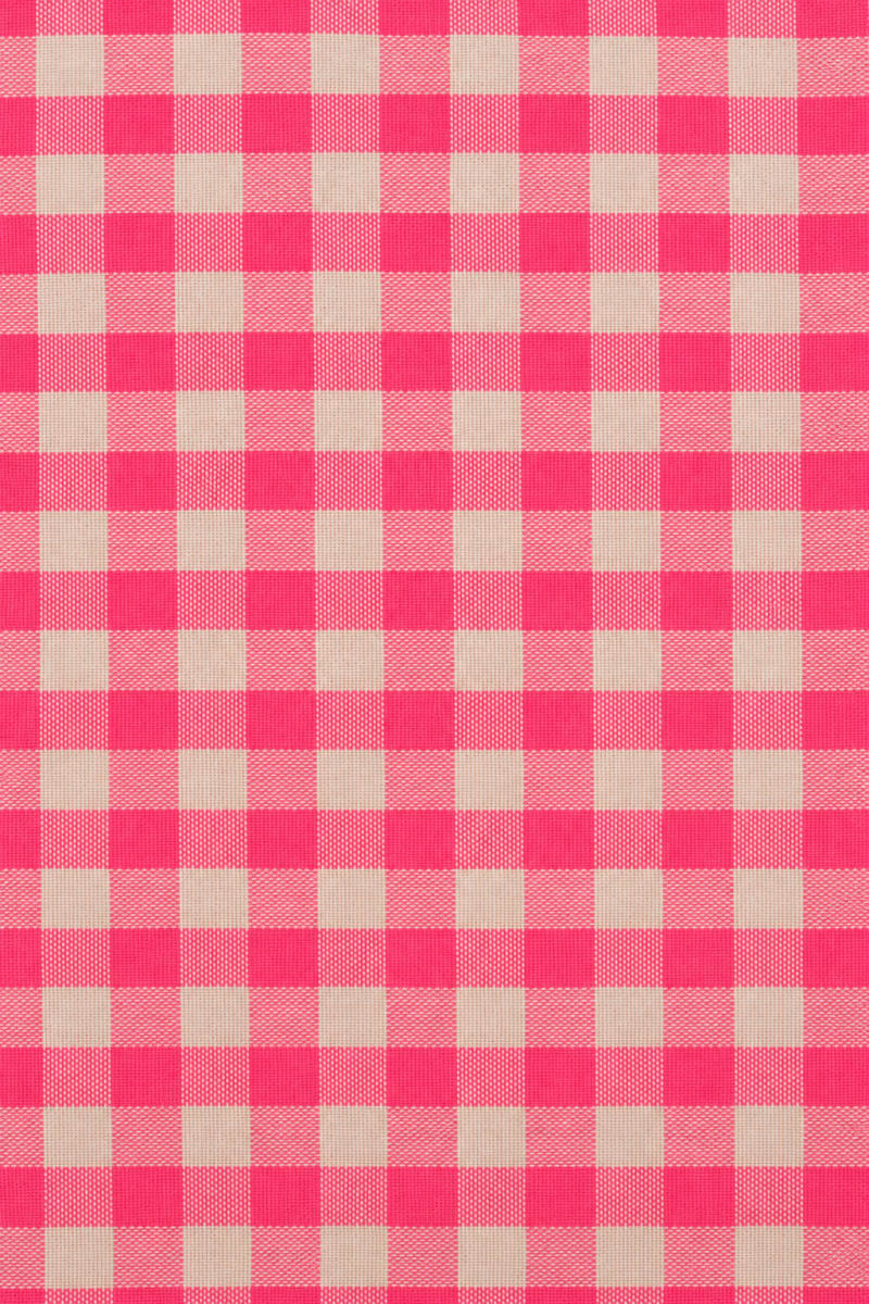 Semipanamá cuadros fucsia