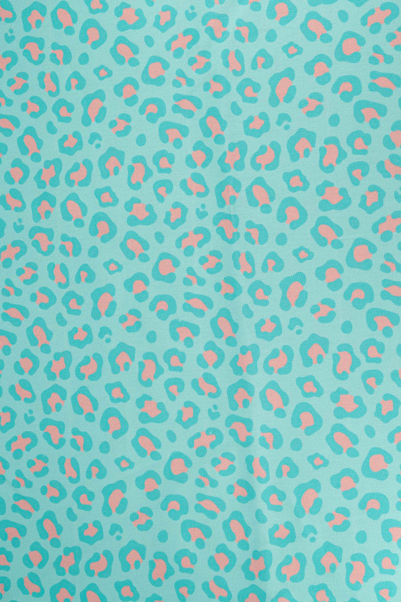 Semipanamá animal print rosa bebé