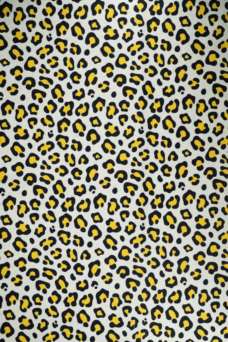 Semipanamá animal print negro