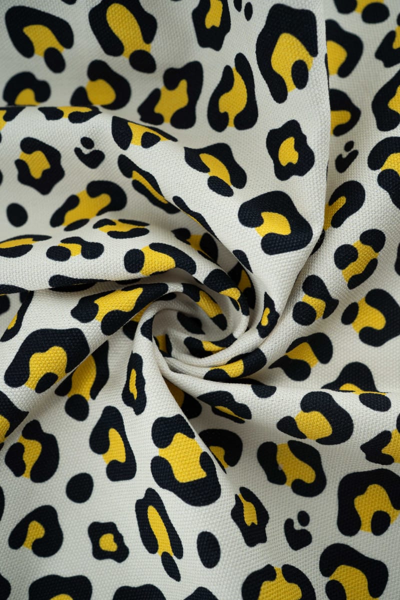 Semipanamá animal print negro