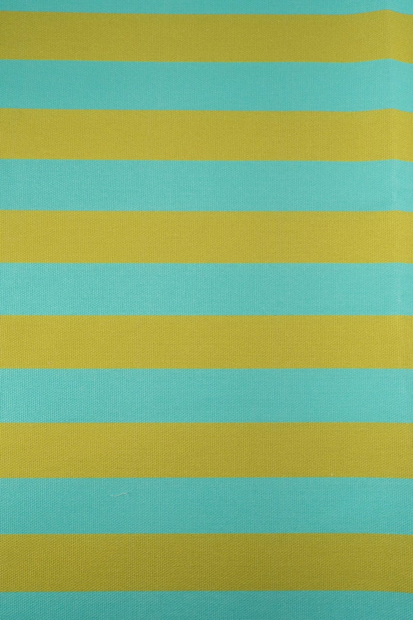 Semipanamá rayas verde agua y lima