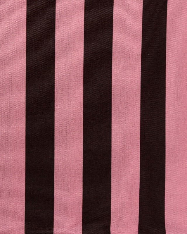 Semipanamá rayas rosa chicle y marrón