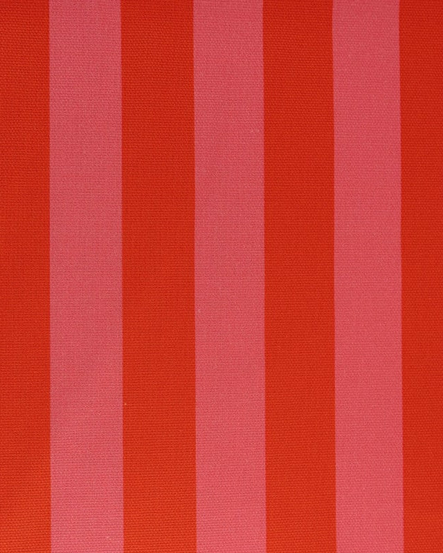 Semipanamá rayas rojo y fucsia