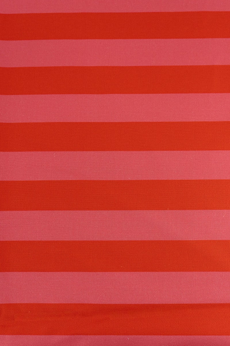 Semipanamá rayas rojo y fucsia