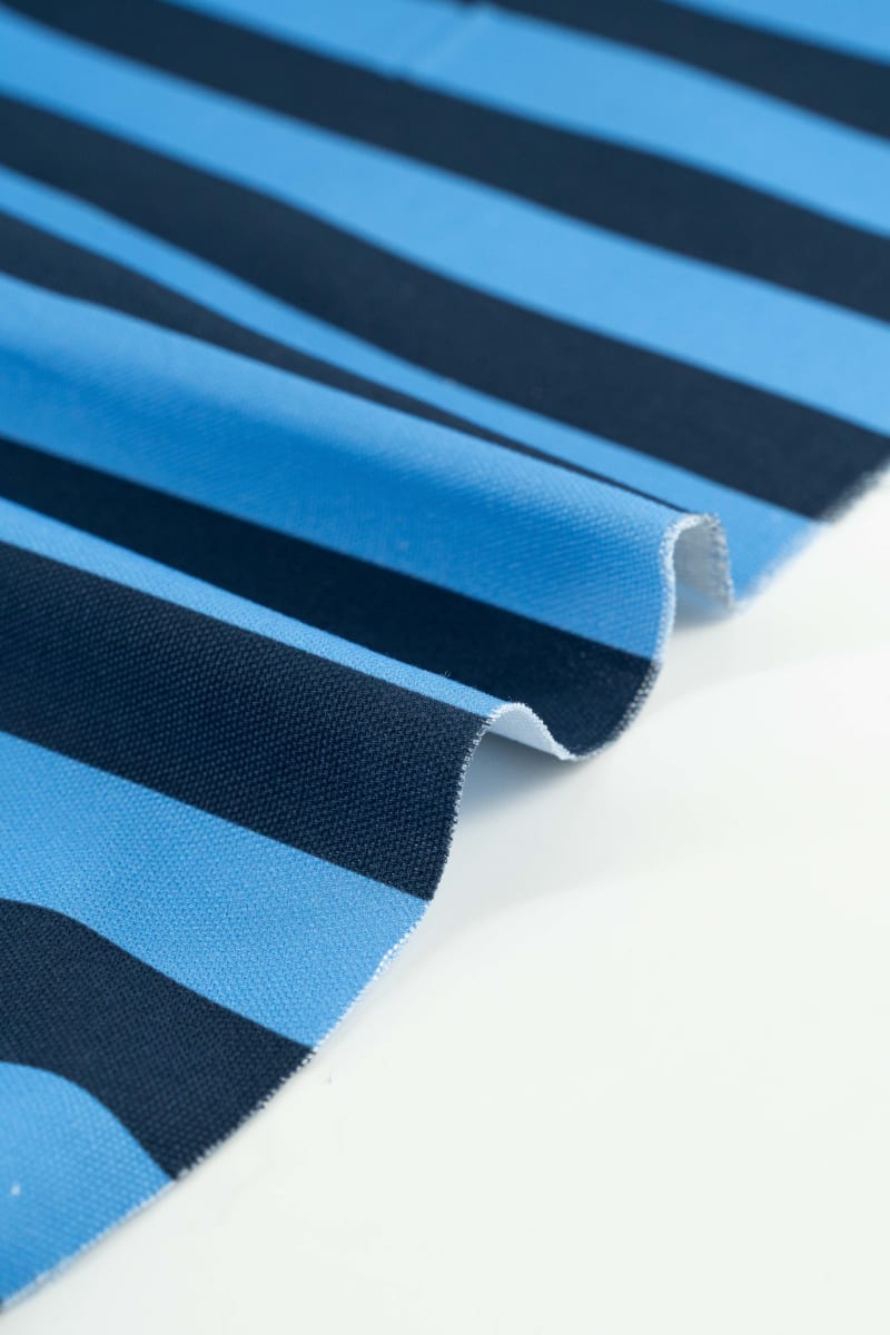 Semipanamá rayas marino y azulón