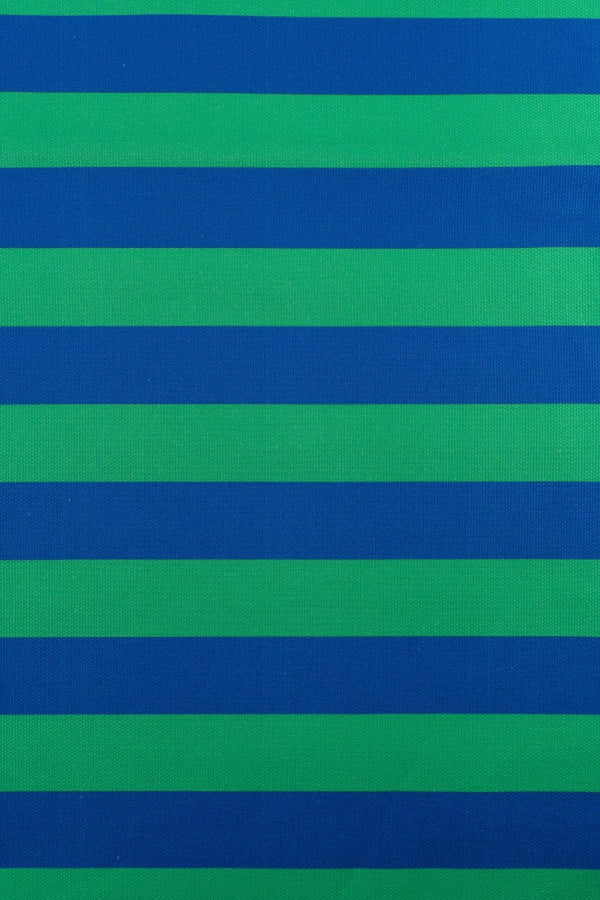 Semipanamá rayas azulina y verde