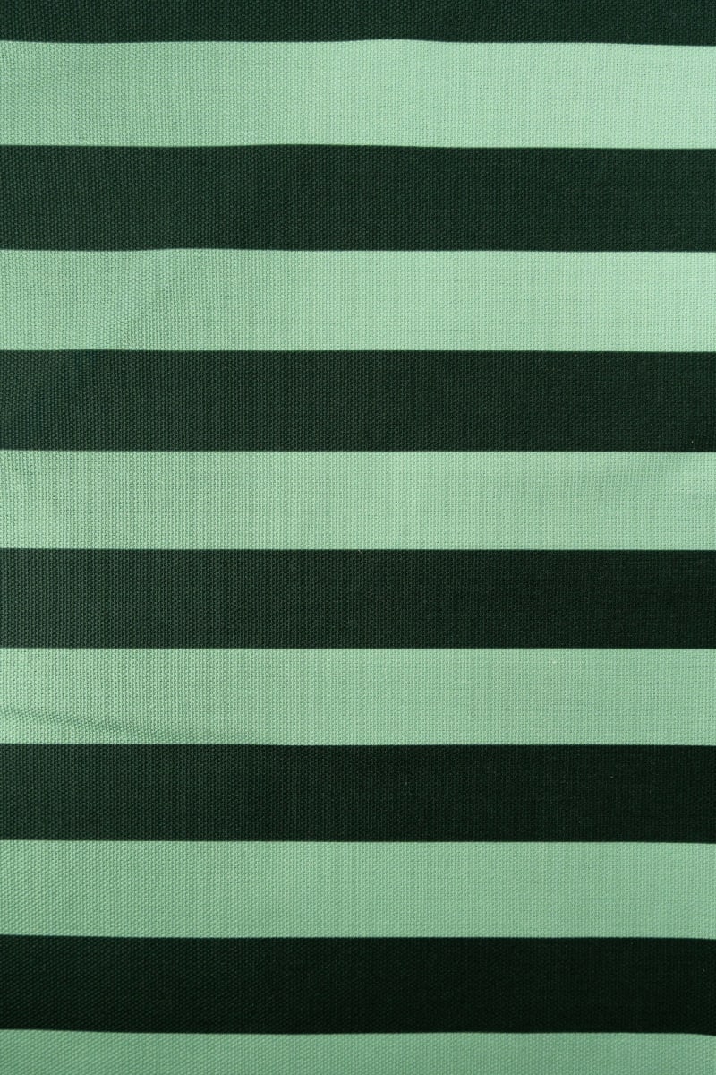 Semipanamá rayas botella y menta