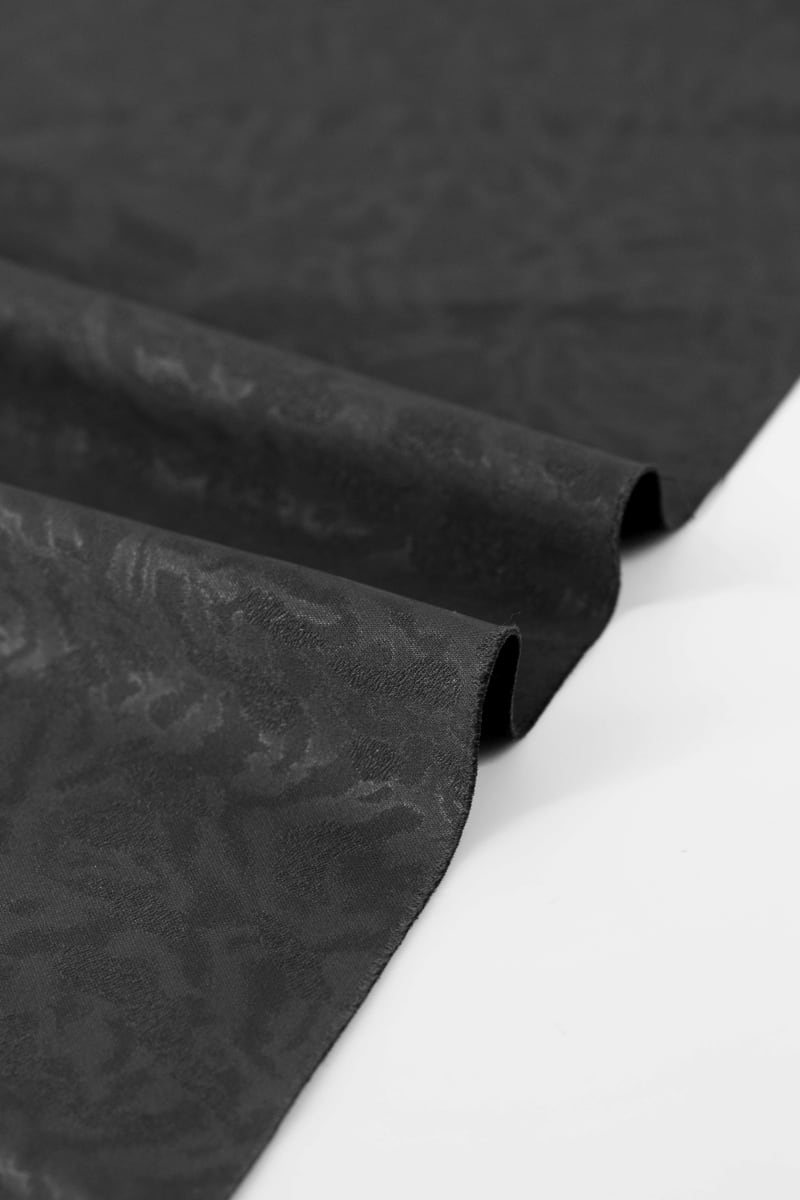 RASO MIKADO EMBROSS 1 3 NEGRO